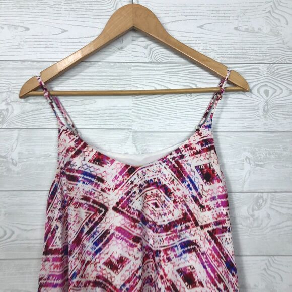 Show Me Your Mumu Women's Printed Mini Dress Tunic Spaghetti Straps Size Medium - Picture 3 of 6